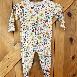 Floral Kids One Piece Baby Girl Size 3/6M